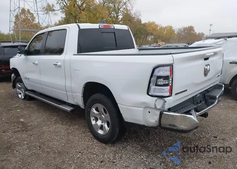 2020 Ram 1500 Big Horn 4X4 5'7 Box z USA, uszkodzony, nr VIN 1C6SRFFT1LN140639